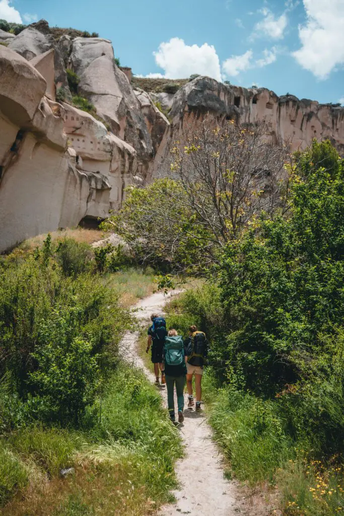 cappadocia trail hike trek randonnée wandelen turkey